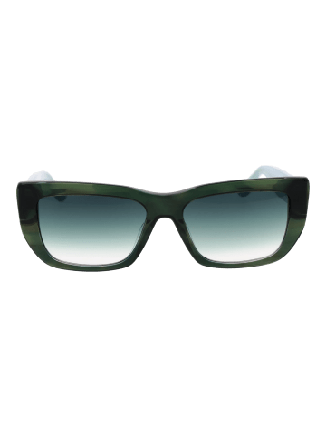 Bulget Frauen Sonnenbrille Rechtwinklig Grün