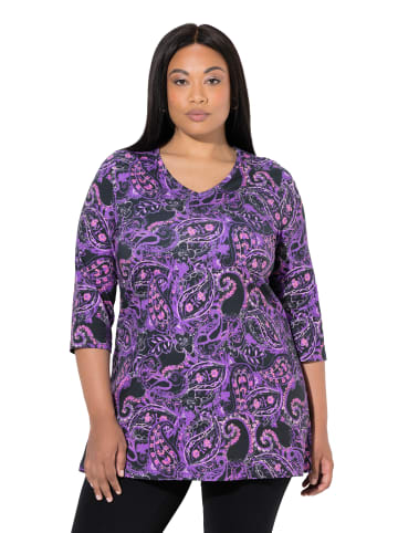 Ulla Popken Longshirt in schwarz