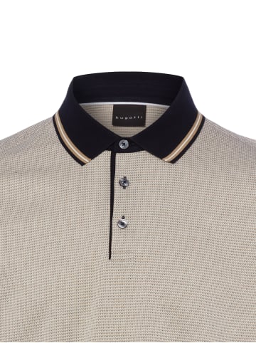 Bugatti Shirt in ecru sand - 0001