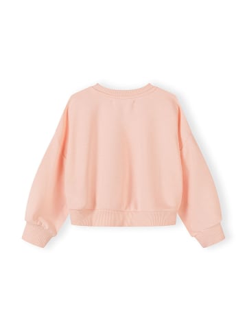 Minoti 2-tlg Langarmshirt & Hose 30FLEECE168 in koralle