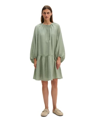 Marc O'Polo Crinkle-Kleid A-Shape in Fresh Sage