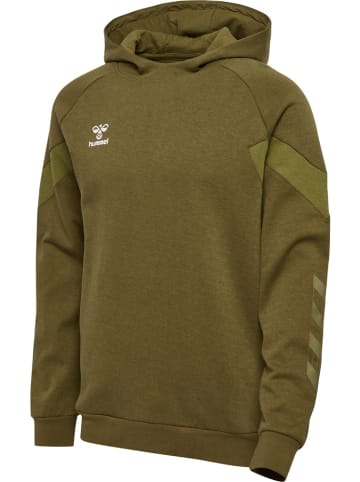 Hummel Hoodie "Hmltravel Sweat Hoodie" in Grün