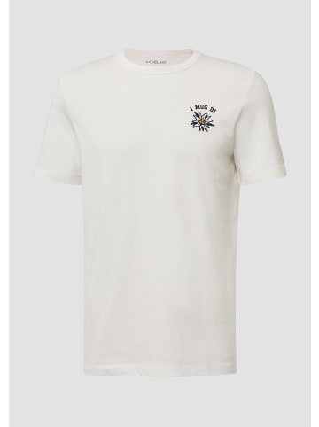 s.Oliver T-Shirt in 01D5_weiß