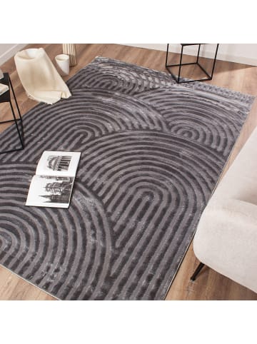 NAZARRUGS Teppich BIANCA in Grau
