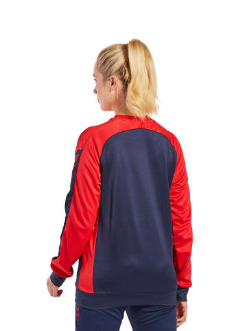 erima Six Wings Sweatshirt in new navy/rot