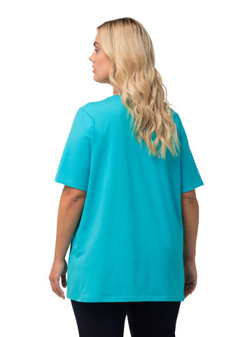 Ulla Popken Shirt in tiefes aqua