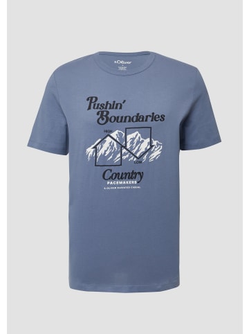 s.Oliver T-Shirt in 53D1_blassblau