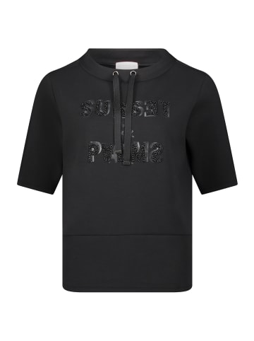 Betty Barclay Sweatshirt mit Stehkragen in Schwarz