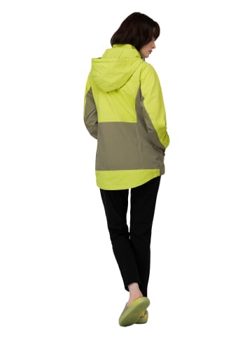 LAURASØN Funktionsjacke in limonengrün