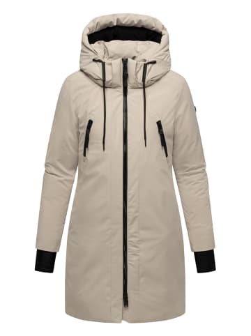 Navahoo Wintermantel Winterzart 14 in Light Taupe