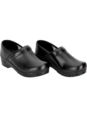 Sanita Comfortwear Clog in Schwarz