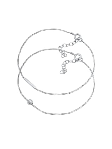 Elli Armband 925 Sterling Silber Geo, Kugel in Silber