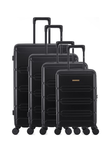 Les P´tites Bombes 4 tlg. Kofferset LYNDA-O in Schwarz (95L/64L/37L/33L)