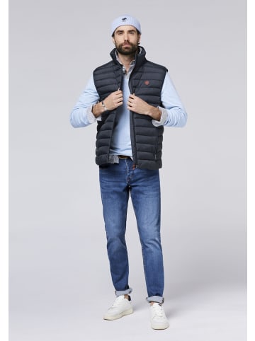 Polo Sylt Weste im gesteppten Design in Blau