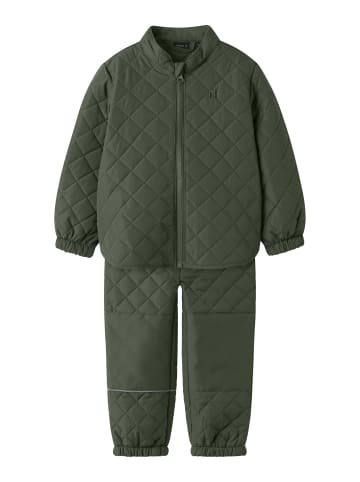 name it Quilted Jacket NMNCHILLY QUILT SET FO in thyme