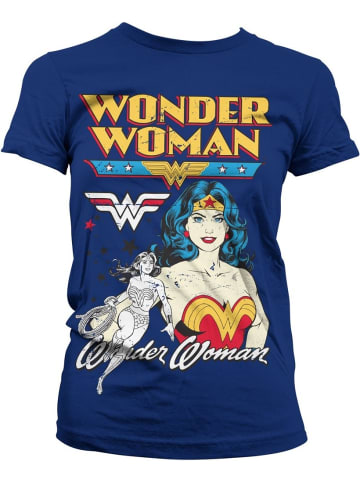 WONDER WOMAN Shirt in Blau