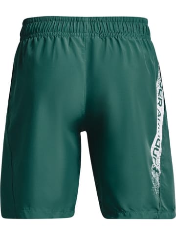 Under Armour Short "UA Woven Shorts mit Grafik" in Grün