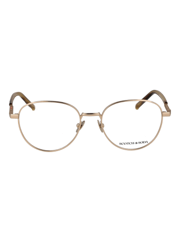 Scotch & Soda Unisex Optische Fassungen Panto Gold