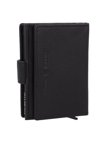 Greenburry Kings Nappa Geldbörse Leder 7.5 cm in black