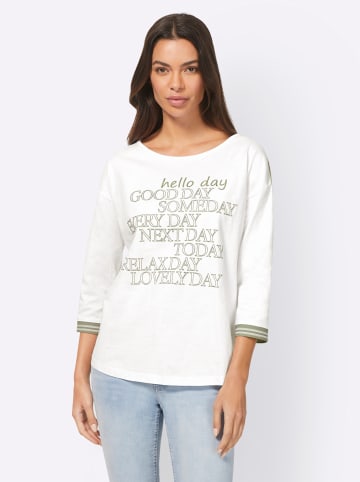 Heine 3/4-Arm-Shirt in ecru