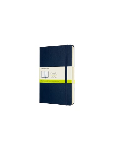 Moleskine Notizbuch mit festem Einband, Blanko  "Classic Expanded" in Saphir