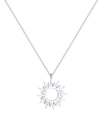 Elli Halskette 925 Sterling Silber Sonne in Silber