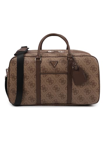 Guess Berta Weekender Reisetasche 54 cm in latte logo-brown
