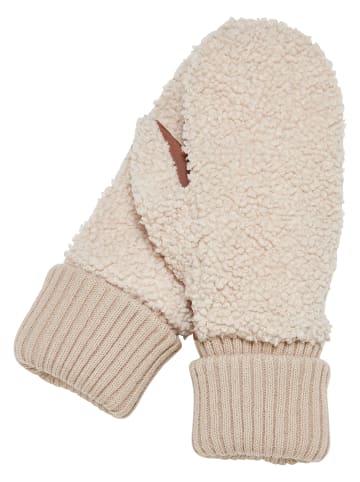 Urban Classics Urban Classics Unisex Basic Sherpa Gloves in toffee/buttercream