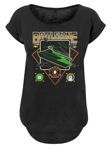 F4NT4STIC Long Cut T-Shirt Retro Gaming BATTLEZONE in schwarz