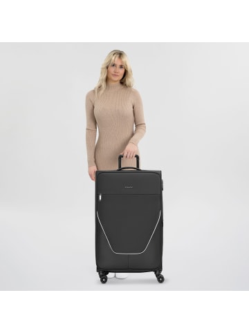 Stratic taska 4-Rollen Trolley L 76 cm mit Dehnfalte in anthracite