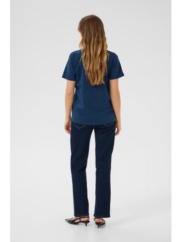 CULTURE T-shirt CUgith Relaxed fit in Blue Bird