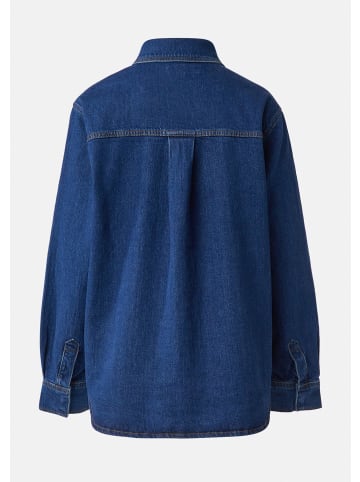 comma Bluse in 55Z2_dunkelblau