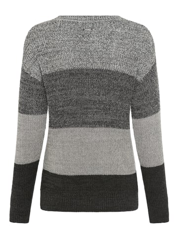 Laura Scott Streifenpullover in grau gestreift