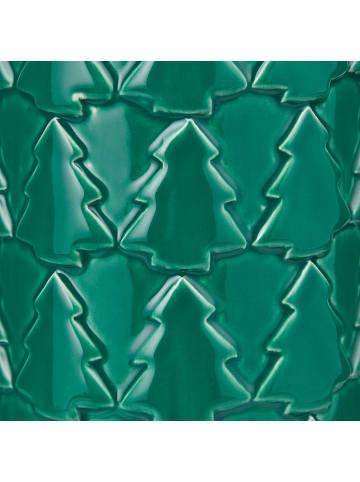 Butlers Vase STATEMENT Tannenbäume in Dunkelgrün