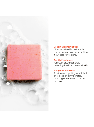 Dr Botanicals Hydratisierender Rosen-Gesichtsreinigungsriegel 100g