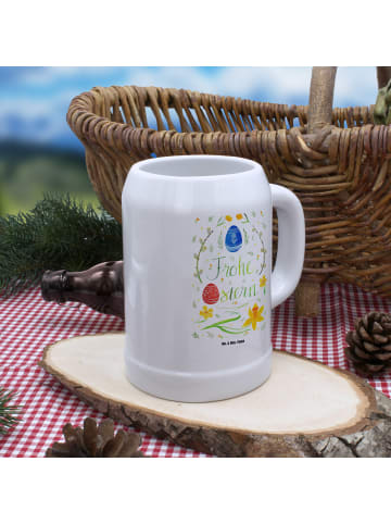 Mr. & Mrs. Panda Bier Seidel Ostern Frohe Ostern ohne Spruch in Weiß