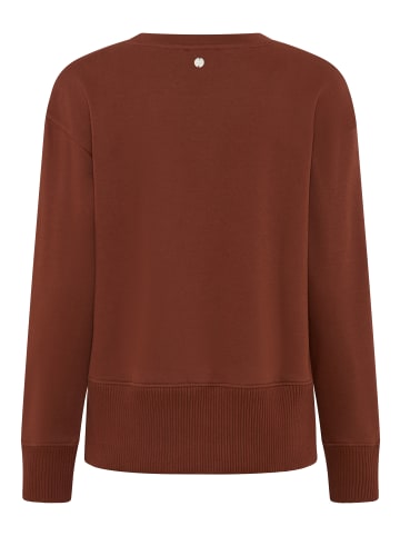 Tamaris Sweatshirt in rostrot