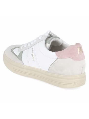 Paul Green Schnürhalbschuh in weiss-kombi