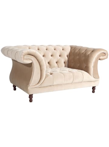 58 aufm Kessel CHESTERFIELD Sessel Kaylin Samtvelours sand