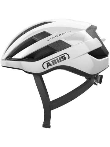 ABUS Fahrradhelm WINGBACK in shiny white