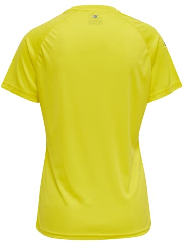 Hummel Hummel T-Shirt Hmlcore Multisport Damen Feuchtigkeitsabsorbierenden in BLAZING YELLOW/TRUE BLUE