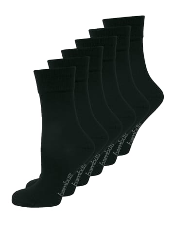 Nur Die  Socke Bambus Komfort in Schwarz