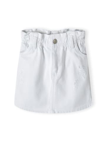 Minoti Knielange Röcke (Midi) 18SKIRT 40 in white denim