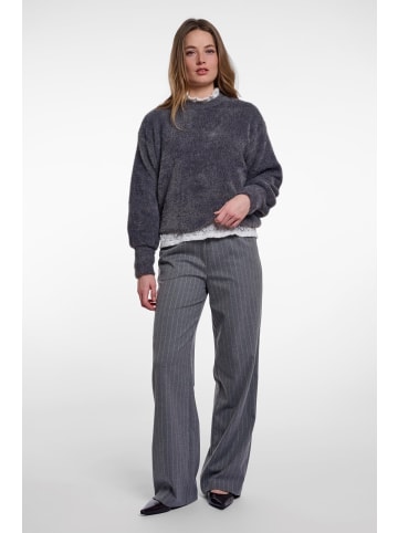 Rundhalspullover in Grey