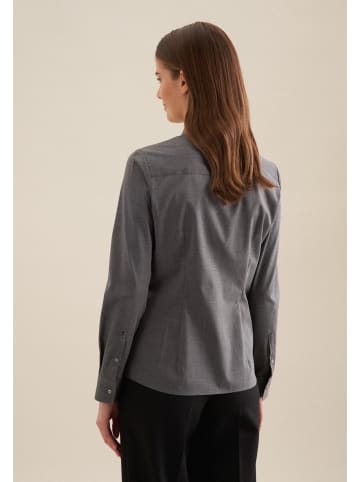 Seidensticker Klassische Bluse Regular in Grau