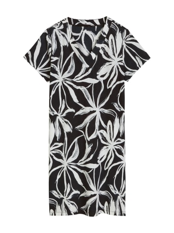 Marc O'Polo Nachthemd Mix N Match in black white cotton print