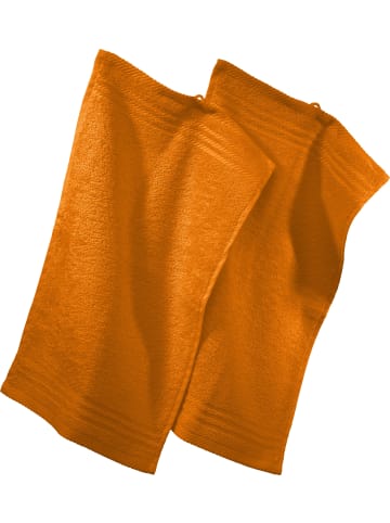 REDBEST Frottier Gästetuch 2er-Pack New York in orange