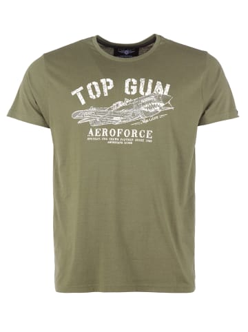 TOP GUN T-Shirt TG20213025 in oliv