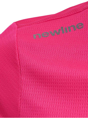 Newline Newline T-Shirt Kids Core Laufen Unisex Kinder in PINK PEACOCK