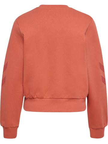 Hummel Sweatshirt Hmllegacy Woman Sweatshirt in APRICOT BRANDY